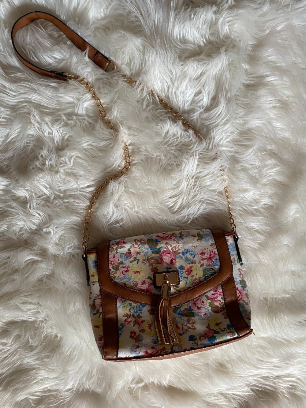 Floral purse